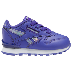 Girls' Infant - Reebok Step N Flash - Purple/Silver