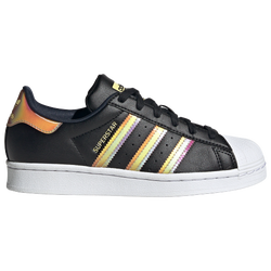 Boys' Grade School - adidas Originals Superstar - Core Black/Core Black/Almost Yellow