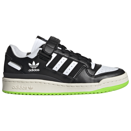 Adidas Originals Adidas Women's Originals Forum Low Casual Shoes In Core Black/core Black/off White
