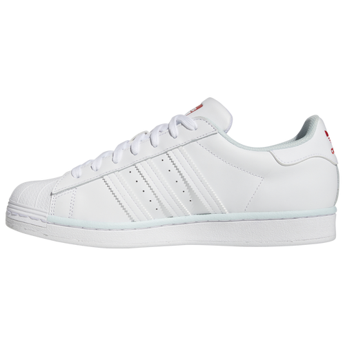 Adidas superstar all white no stripes best sale