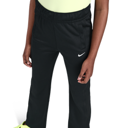 Girls' Grade School - Nike NSW Poly Knit Track Pant - Black/Black/White
