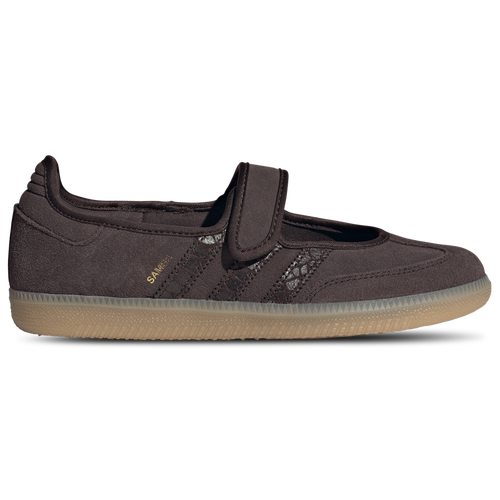 WOMENS - adidas Originals Samba Jane - Brown/Gold