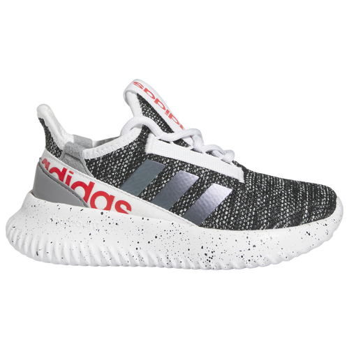 

adidas Boys adidas Kaptir 2.0 Slip-On - Boys' Grade School Running Shoes Ftwr White/Core Black/Vivid Red Size 7.0