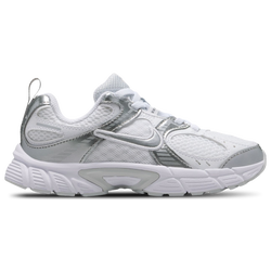 Girls' Preschool - Nike V5 RNR - White/Metallic Silver