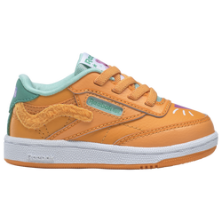 Boys' Toddler - Reebok Club C - Orange/Green/White