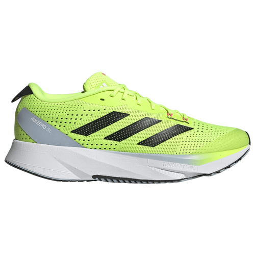 

adidas Mens adidas Adizero SL - Mens Running Shoes Black/Lucid Lemon/Wonder Blue Size 12.0