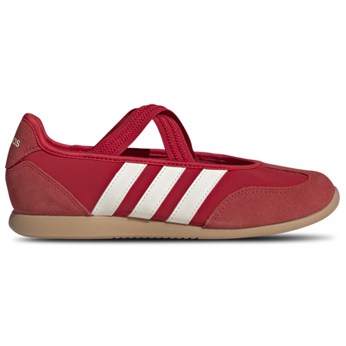 WOMENS - adidas Barreda Mary Jane - Off White/Gum Better Scarlet