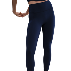 Women's - Nike Drifit Universal HR 7/8 Pocket Tight - Midnight Navy/Dark Obsidian/Midnight Navy