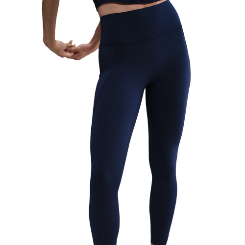 WOMENS - Nike Drifit Universal HR 7/8 Pocket Tight - Midnight Navy/Dark Obsidian