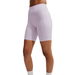 Women's - Nike Drifit Universal HR 8In Pocket Short - Bleached Lilac/Amethyst Wave/Pink Rise