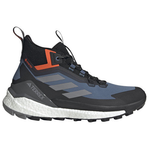 

adidas Mens adidas Terrex Free Hiker GORE-TEX 2.0 - Mens Running Shoes Wonder Steel/Grey/Impact Orange Size 10.0