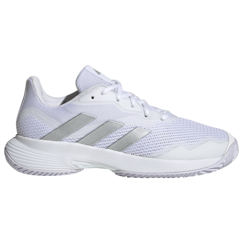 

adidas Womens adidas Court Jam Control - Womens Tennis Shoes Silver/White/White Size 8.5