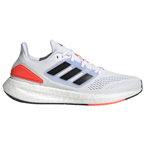 Adidas Originals Adidas Men's Pureboost 22 Running Shoes In Ftwr White/core Black/blue Dawn