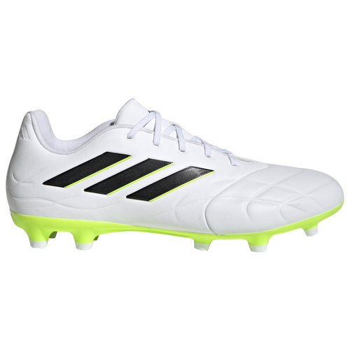 

adidas Mens adidas Copa Pure.3 FG - Mens Soccer Shoes Lucid Lemon/Core Black/Ftwr White Size 12.0