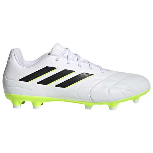 

adidas Mens adidas Copa Pure.3 FG - Mens Soccer Shoes Lucid Lemon/Core Black/Ftwr White Size 9.5