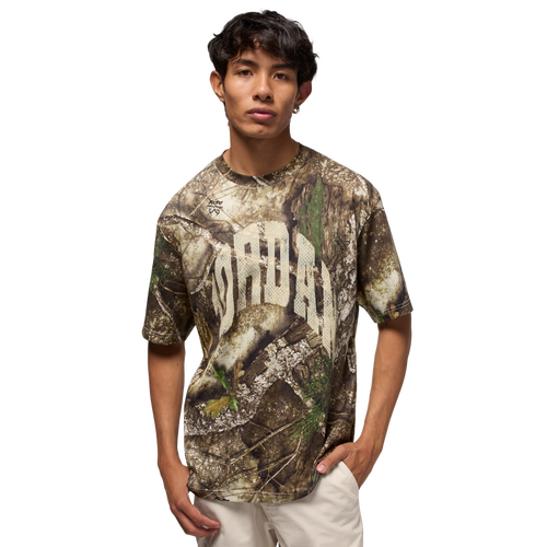 MENS - Jordan Brooklyn RLT AOP Short Sleeve Crew - Sail