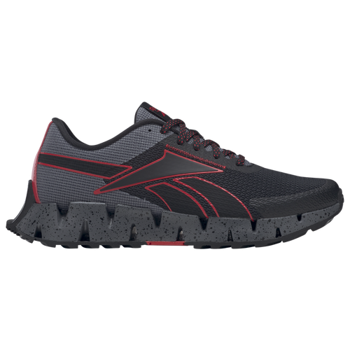 

Reebok Mens Reebok Zig Dynamica 2 Adventure - Mens Running Shoes Core Black/Vector Red/Cold Grey 6 Size 9.0