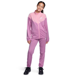 Boys' Grade School - Nike Dri-FIT Full-Zip Tracksuit - Pink/Pink