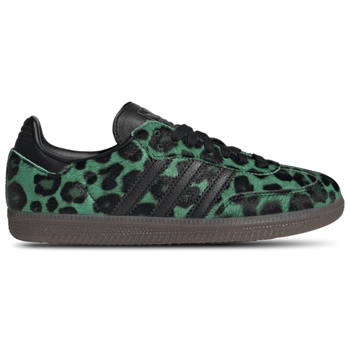 - adidas Originals Samba - Core Black/Gold Met Semi Screaming Green
