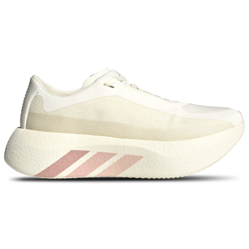 Womens adidas Hyperboost Edge - Running Shoes - White / Vapour Pink / Matte Silver Size 9.5