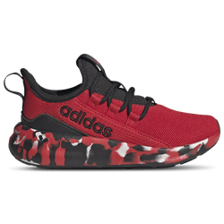 Boys' Grade School - adidas Lite Racer Adapt 8.0 Elastic Lace - Better Scarlet/Core Black/Grey