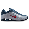 Nike Shox R4 - Nike Bright Crimson/Football Grey New Slate