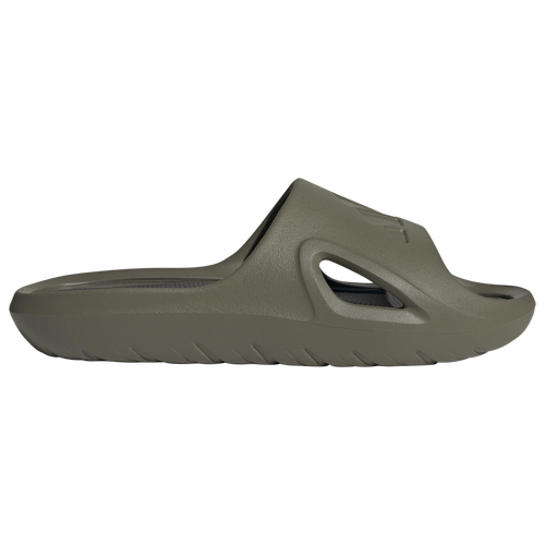 Adidas Originals Mens Adidas Adicane Slides In Olive Strata/olive Strata/shadow Olive