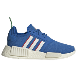 Boys' Grade School - adidas Originals NMD R1 Refined - Red/Off White/Bright Royal