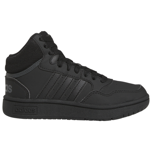 

adidas Boys adidas Hoops Mid 3.0 - Boys' Preschool Basketball Shoes Core Black/Core Black/Grey Size 1.0