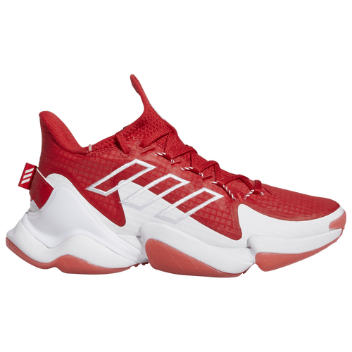

adidas Boys adidas Mahomes 1 Impact FLX - Boys' Grade School Running Shoes Red/White Size 6.0