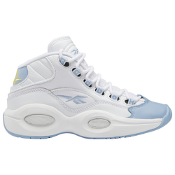 Boys' Grade School - Reebok Question Mid - Blue/White