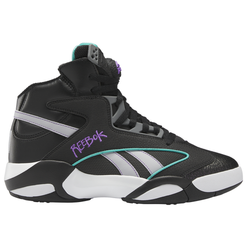 

Reebok Mens Reebok Shaq Attaq - Mens Shoes White/Black/Grey Size 09.0