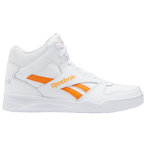 

Reebok Mens Reebok Royal BB4500 Hi 2 - Mens Basketball Shoes Ftwr White/Smash Orange/Pure Grey Size 10.0