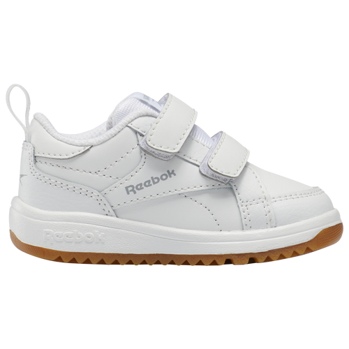 

Reebok Boys Reebok Weebok Clasp Low - Boys' Toddler Shoes Ftwr White/Ftwr White/Pure Grey Size 10.0