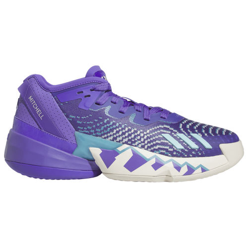 

adidas Mens adidas D.O.N. Issue 4 Game Elevated - Mens Basketball Shoes Purple/Teal Size 15.0