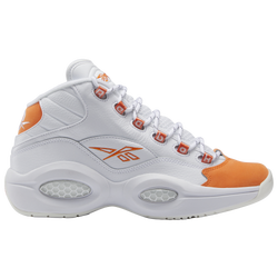 Men's - Reebok Question Mid - White/Orange