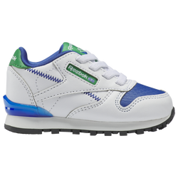 Boys' Toddler - Reebok Classic Leather Step N Flash - Vector Blue/White/White