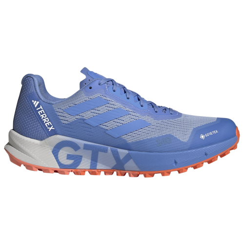 

adidas Mens adidas Terrex Agravic Flow 2 - Mens Running Shoes Impact Orange/Blue Fusion/Blue Dawn Size 11.0