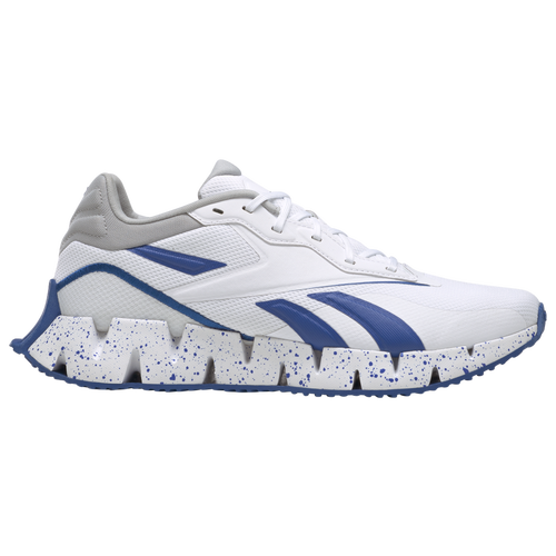 

Reebok Mens Reebok Zig Dynamica 4 - Mens Running Shoes Ftwr White/Vector Blue/Pure Grey Size 11.0