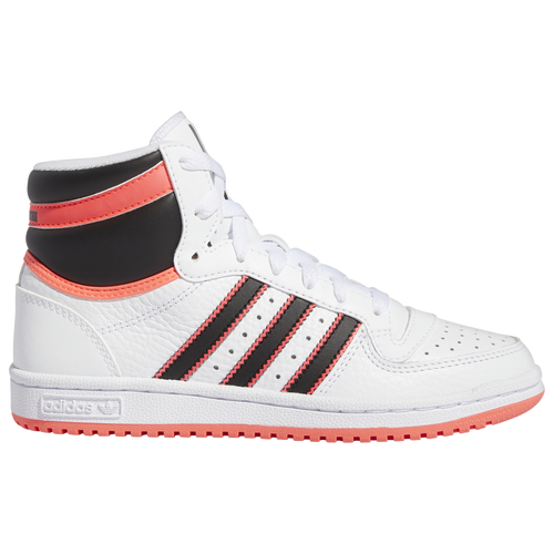 

adidas Originals adidas Originals Top Ten RB - Boys' Grade School White/Black/Turbo Size 04.0