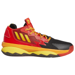Men's - adidas Dame 8 Mr. Incredible - Red/Yellow