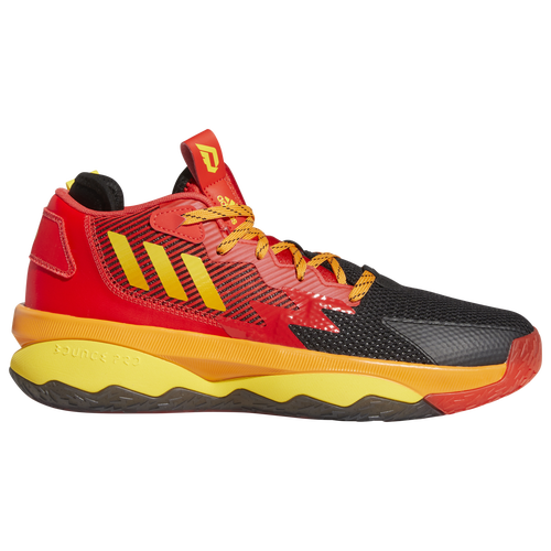 

adidas Mens adidas Dame 8 Mr. Incredible - Mens Shoes Yellow/Red Size 11.0