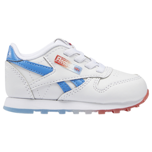 

Boys Reebok Reebok TSG Firecracker - Boys' Toddler Basketball Shoe White/Red/Blue Size 04.0