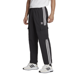 【ADIDAS】originals 3-Stripes Cargo PANTS white★追跡可 adidas adidas 3-Stripes Cargo Pants With Chenille Flower