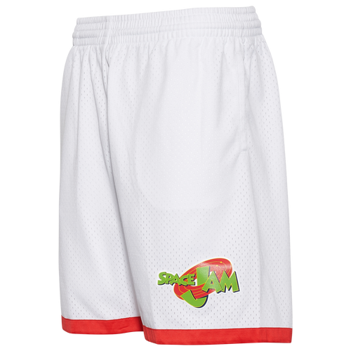 

Mitchell & Ness Mens Mitchell & Ness Space Jam Shorts - Mens White/Multi Size L