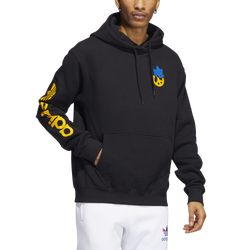 Men's - adidas World Treffy Hoodie - Black/Multi