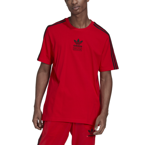 

adidas Originals adidas Originals Chile 20 T-Shirt - Mens Red/Black Size XL