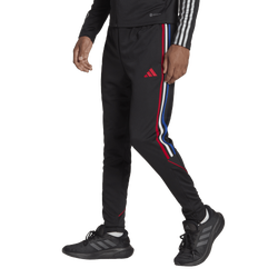 Men's - adidas Tiro 23 Track Pants - Black/Red/White
