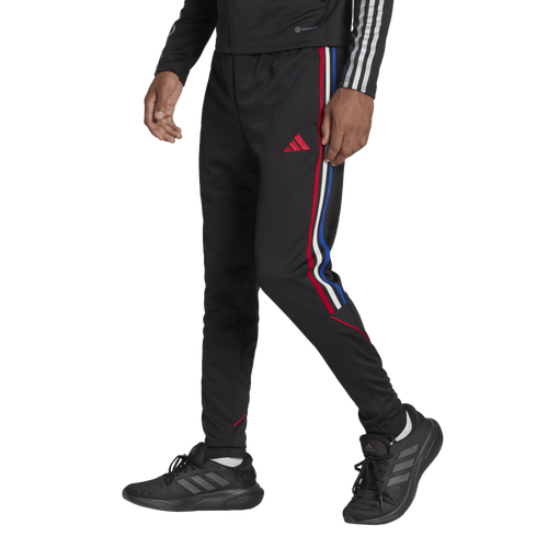 

adidas Mens adidas Tiro 23 Track Pants - Mens Black/Red/White Size XXL