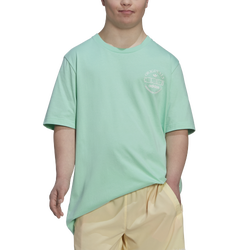 Men's - adidas Sport Resort Club T-Shirt - Green/White